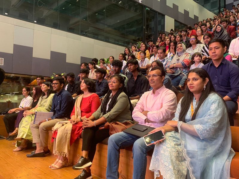 Students in the audience at YOLO 2024